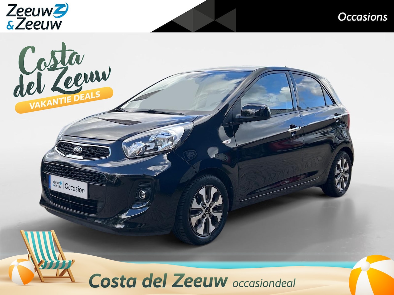 Kia Picanto - 1.0 CVVT ComfortPlusLine Navigator | achteruit rij camera | Lichtmetalen velgen | All seas - AutoWereld.nl