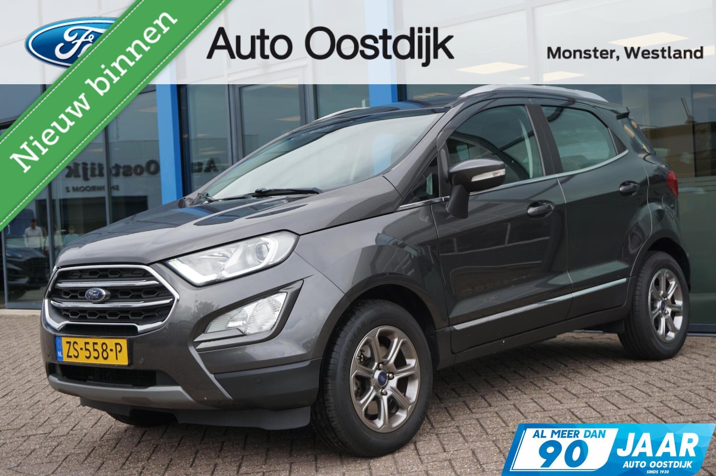 Ford EcoSport - 1.0 EcoBoost Titanium 125PK Winterpack Camera Cruise Navi B&O Climate Parkeersensoren DAB - AutoWereld.nl