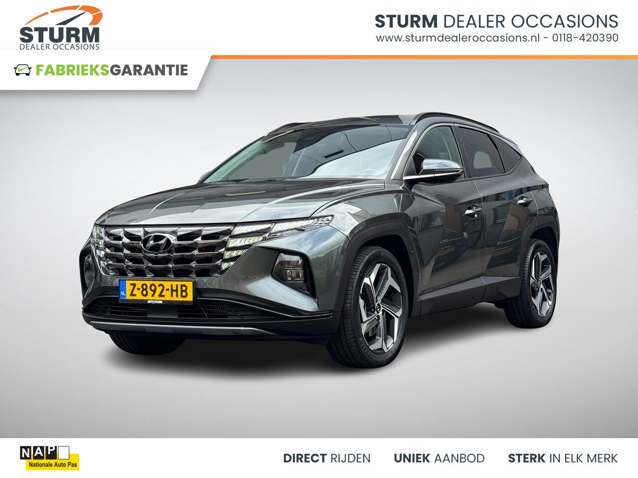 Hyundai Tucson - 1.6 T-GDI HEV Premium 1.6 T-GDI HEV Premium - AutoWereld.nl