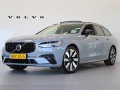 Volvo V90 - T8 455PK AWD Ultra Dark | Trekhaak | Head up display | Gelamineerde ruiten | HK Audio
