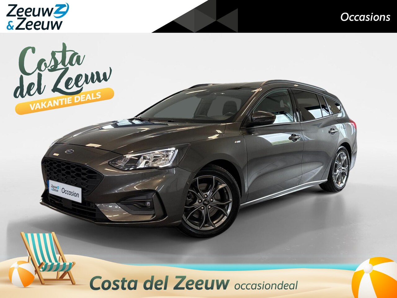 Ford Focus Wagon - 1.5 EcoBoost ST Line Business 1.5 EcoBoost ST Line Business - AutoWereld.nl