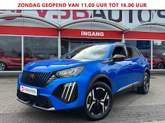 Peugeot 2008 - 1.2 PURETECH AUT. FACELIFT HALF-LEER CARPLAY AIRCO LMV PDC
