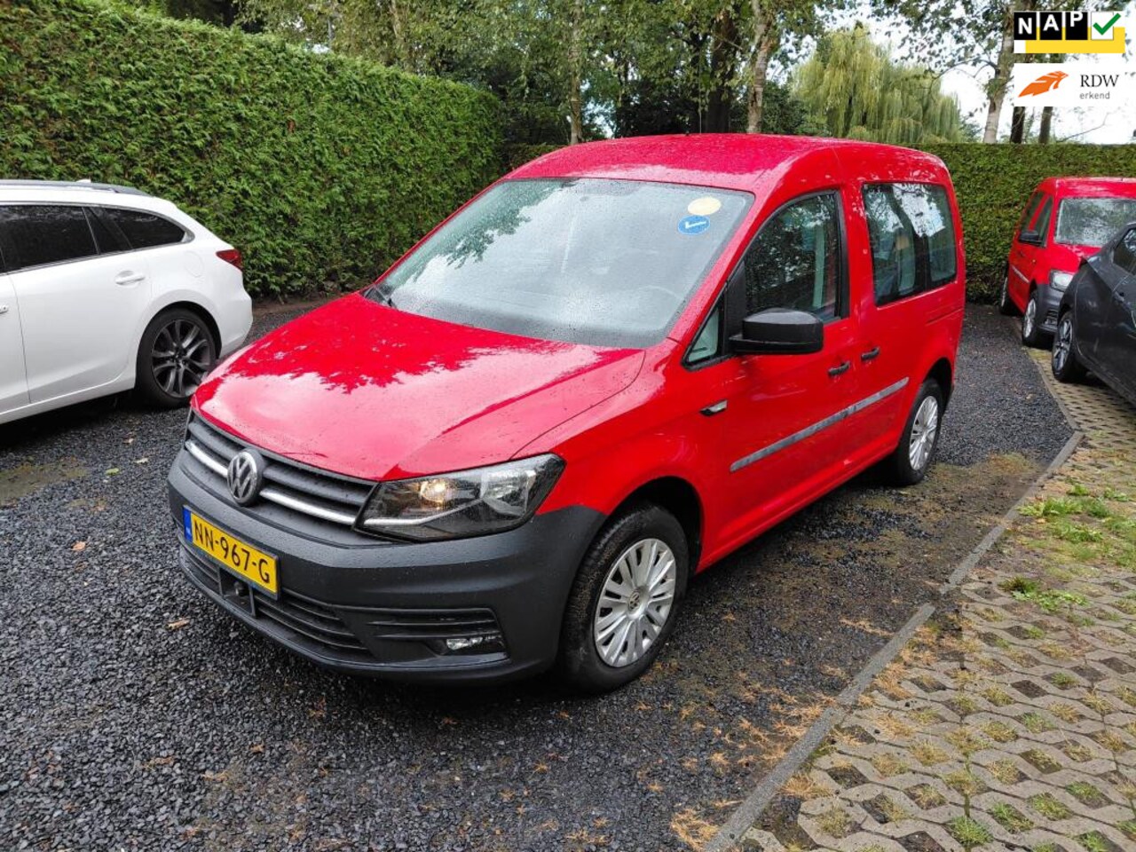 Volkswagen Caddy - 2.0 TDI Trendline 5p automaat, airco, cruise i. z. g. st - AutoWereld.nl