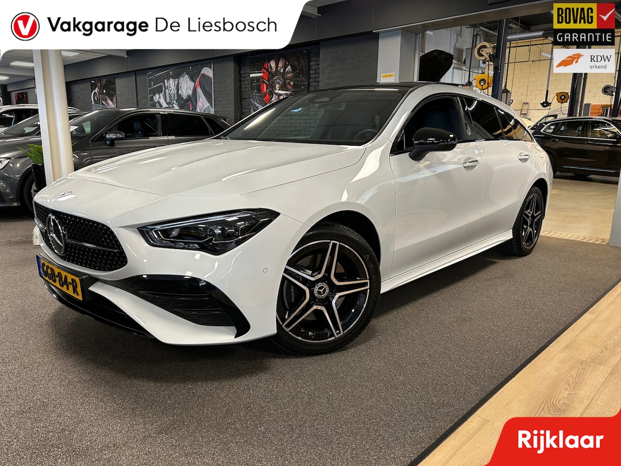 Mercedes-Benz CLA-klasse Shooting Brake - 250 e Star Edition AMG Line Plus / facelift / Burmester / Panorama-dak / camera / Led - AutoWereld.nl