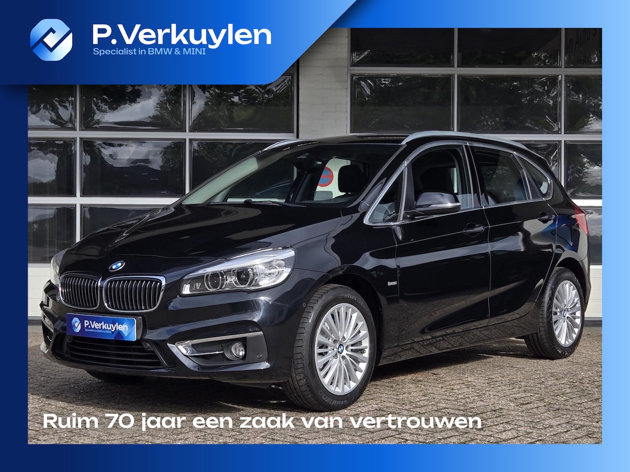 BMW 2-serie Active Tourer - 218i High Executive | LUXURY LINE | LEDER | SPORTSTOELEN | HEAD UP | - AutoWereld.nl