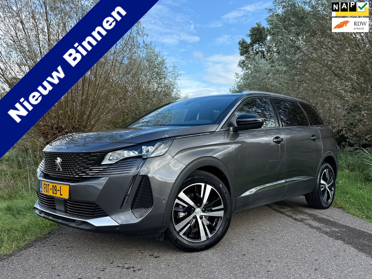 Peugeot 5008 - 1.2 PureTech GT-Line / Automaat / Panoramadak / 7 Persoons / 360 Camera / Elektrische klep - AutoWereld.nl