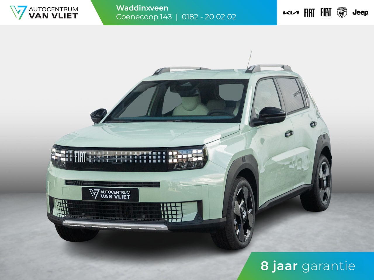 Fiat Grande Panda - La Prima 7.4 kW 44 kWh | Uit voorraad leverbaar | Clima | Cruise | Camera | Apple Carplay - AutoWereld.nl