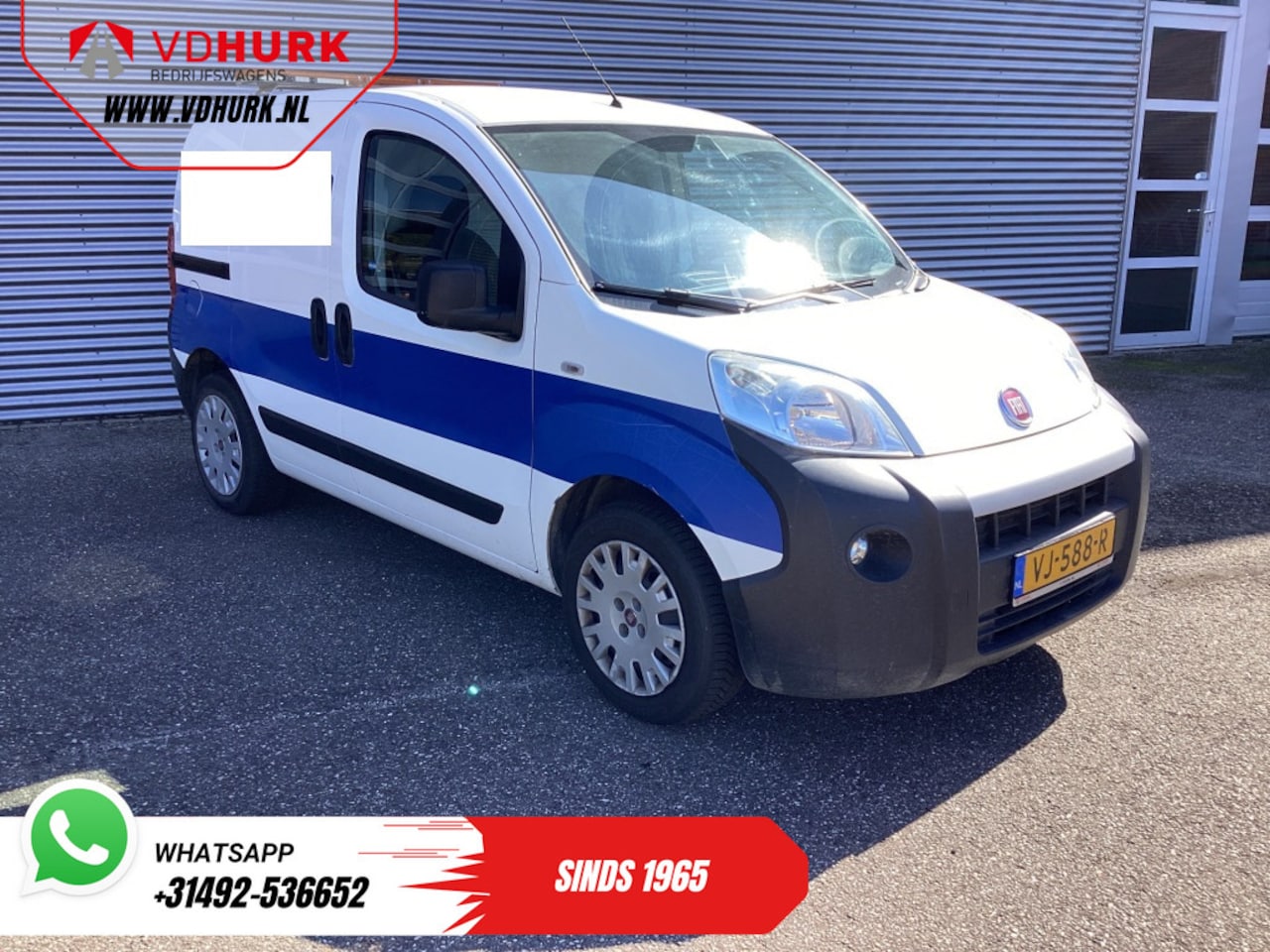 Fiat Fiorino - 1.3 MJ 75 pk EXPORT APK 09-2026/ Airco/ Trekhaak/ Lichtbalk/ PDC - AutoWereld.nl