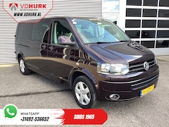 Volkswagen Transporter - 2.0 TDI 140 pk DSG Aut. L2 Dubbel Cabine DC EXPORT 2.5t Trekverm./ Cruise/ Airco/ PDC V+A/