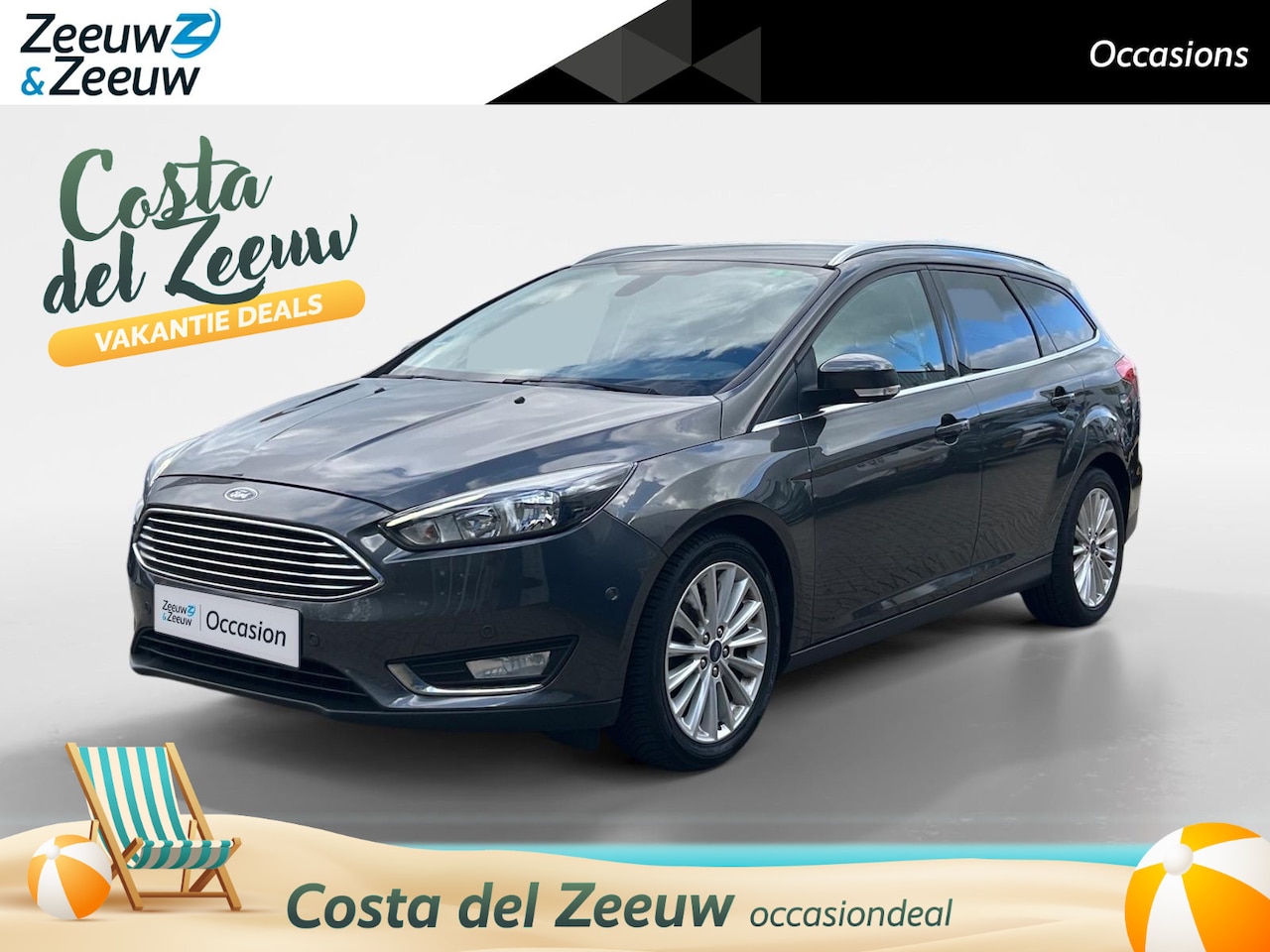 Ford Focus Wagon - 1.0 Titanium 1.0 Titanium 125pk - AutoWereld.nl