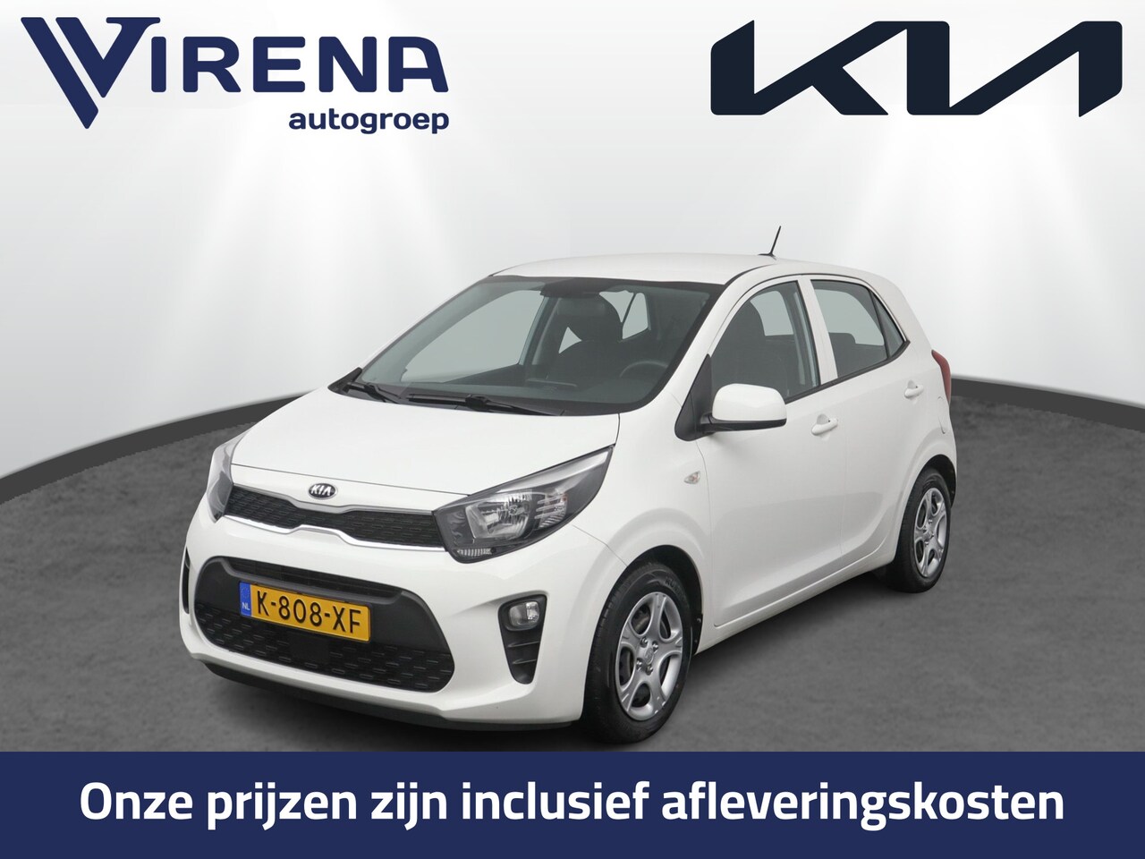 Kia Picanto - 1.0 DPi ComfortLine - Cruise Control - Airco - Bluetooth Fabrieksgarantie 03--2028 - AutoWereld.nl
