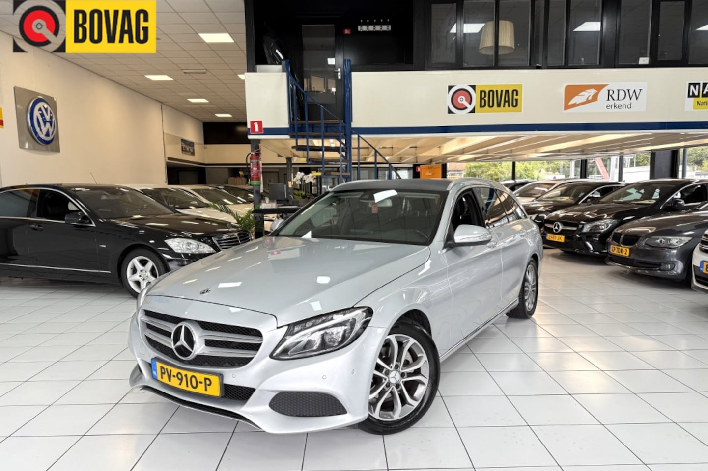 Mercedes-Benz C-klasse Estate - 200 CDI Ambition Bovag Garantie Navi - AutoWereld.nl