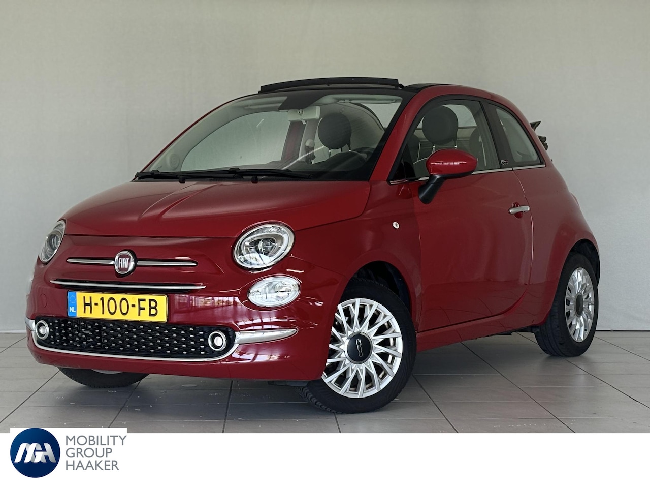 Fiat 500 C - 0.9 TwinAir Turbo Lounge | Apple-Android | Airconditioning | Cruise Control - AutoWereld.nl