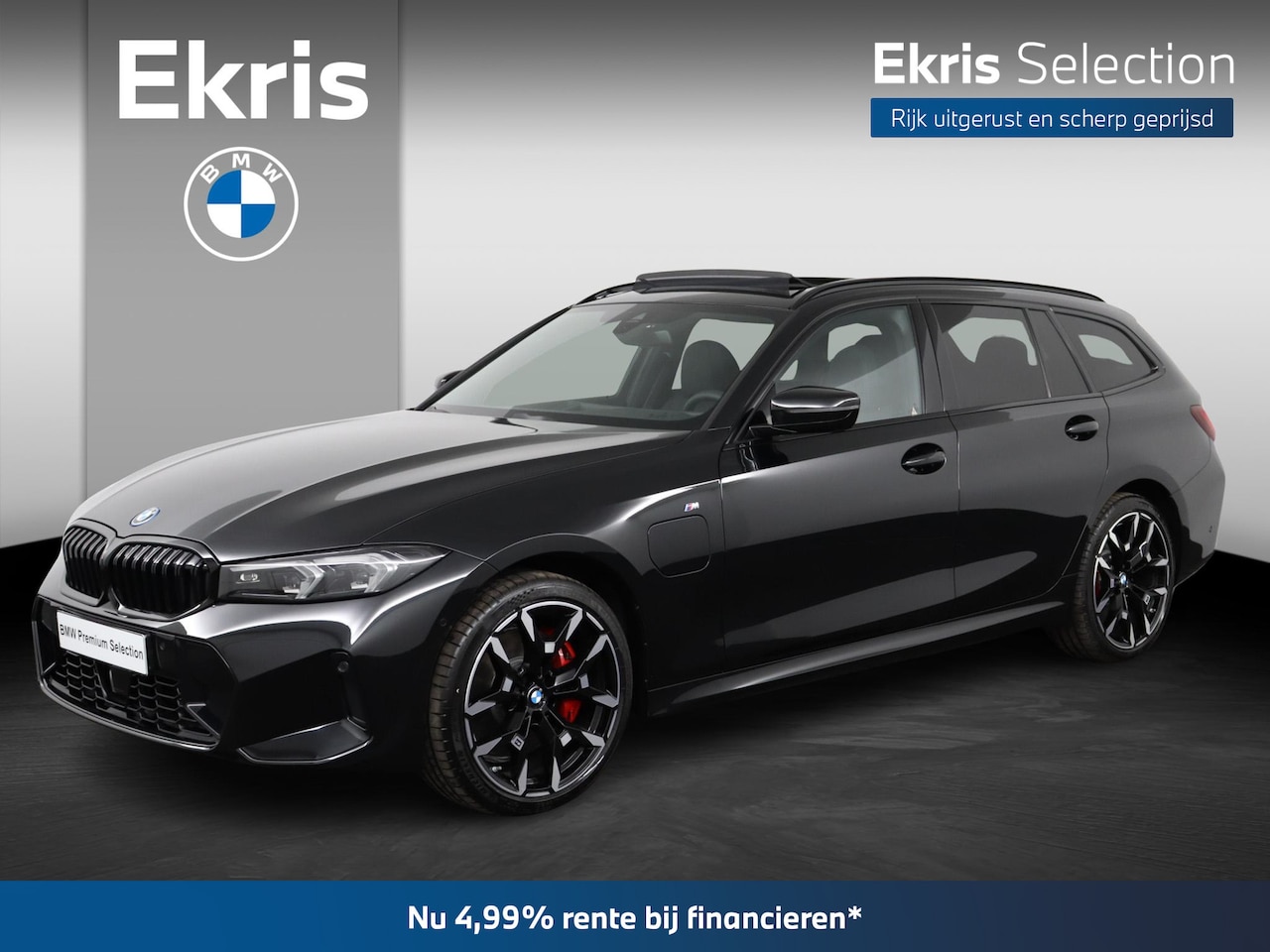 BMW 3-serie Touring - 330e xDrive M Sportpakket Pro | Trekhaak | Panoramadak | Harman Kardon | Active Cruise Con - AutoWereld.nl