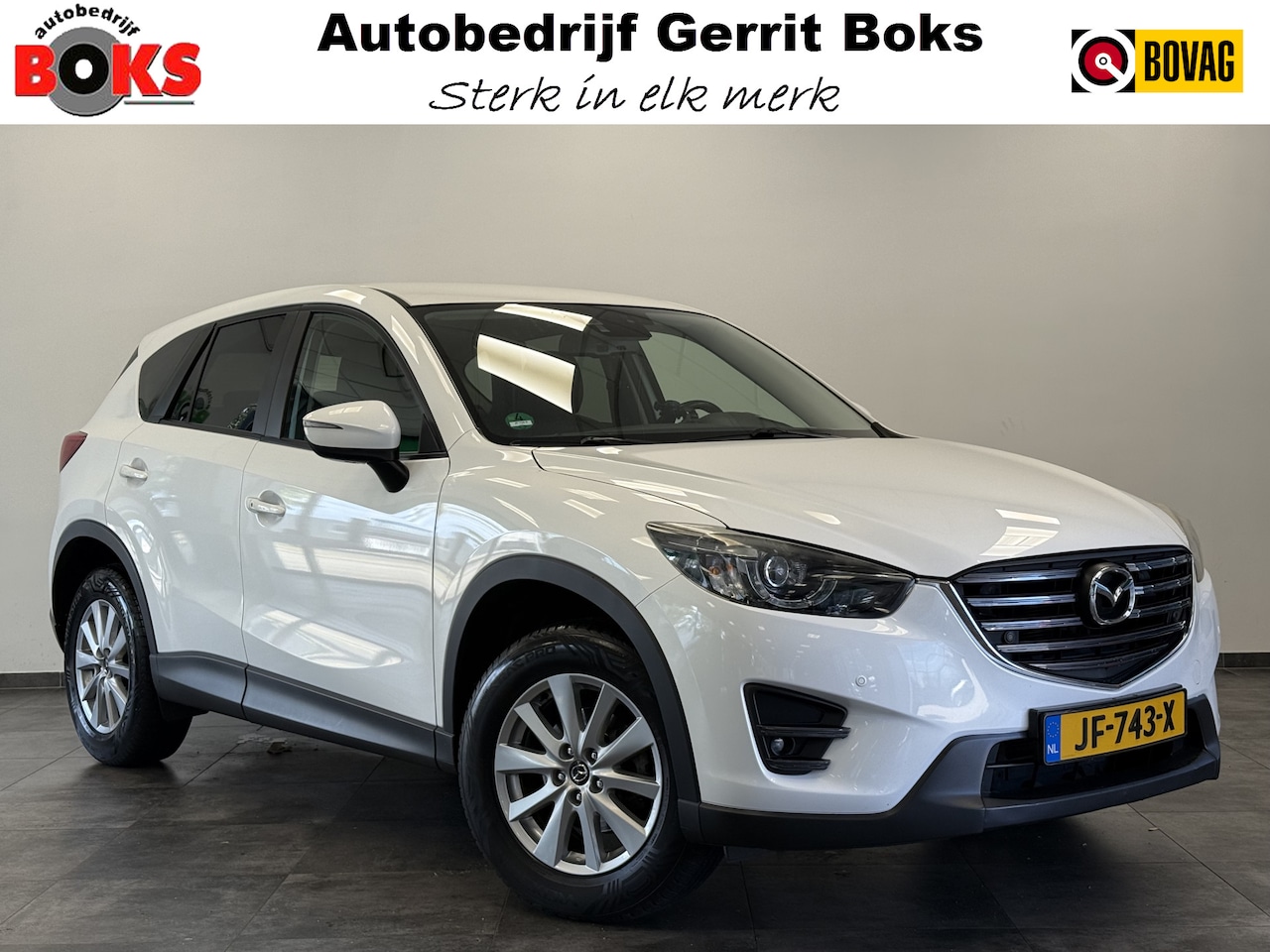 Mazda CX-5 - 2.0 SkyActiv-G 165 Skylease GT 2WD Leder Navigatie Trekhaak 1800kg.Trekgewicht - AutoWereld.nl