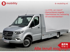 Mercedes-Benz Sprinter - 519 CDI Tijhof AluLiner V/A €32 Per Dag Luchtvering NIEUW Autotransporter/ Oprijwagen | Ap