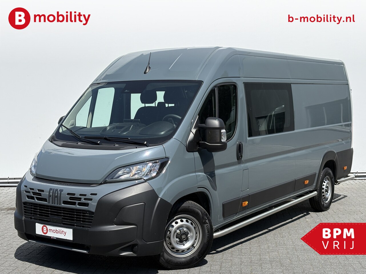 Fiat Ducato - 2.2 MultiJet 140PK Dub. Cabine 7-Pers. L3H3 3.5t Apple CarPlay NIEUW! | Achteruitrijcamera - AutoWereld.nl