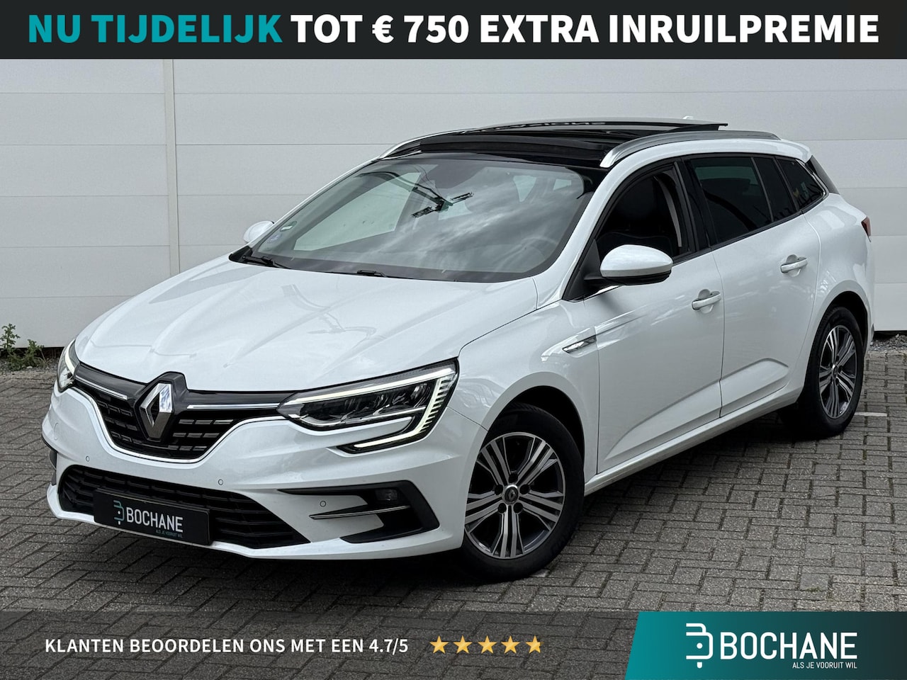 Renault Mégane Estate - 1.3 TCe Intens | Panoramadak | Parkeerhulp | Navigatie | Dealer Onderhouden - AutoWereld.nl