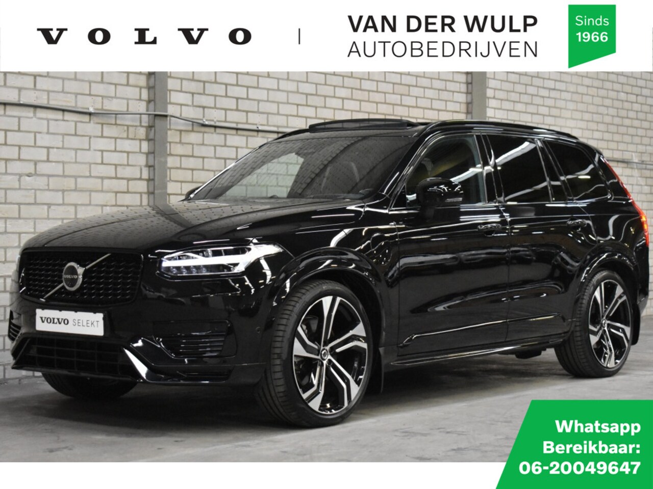 Volvo XC90 - T8 455PK AWD Ultra Dark | Trekhaak | Luchtvering | Bowers & Wilk - AutoWereld.nl