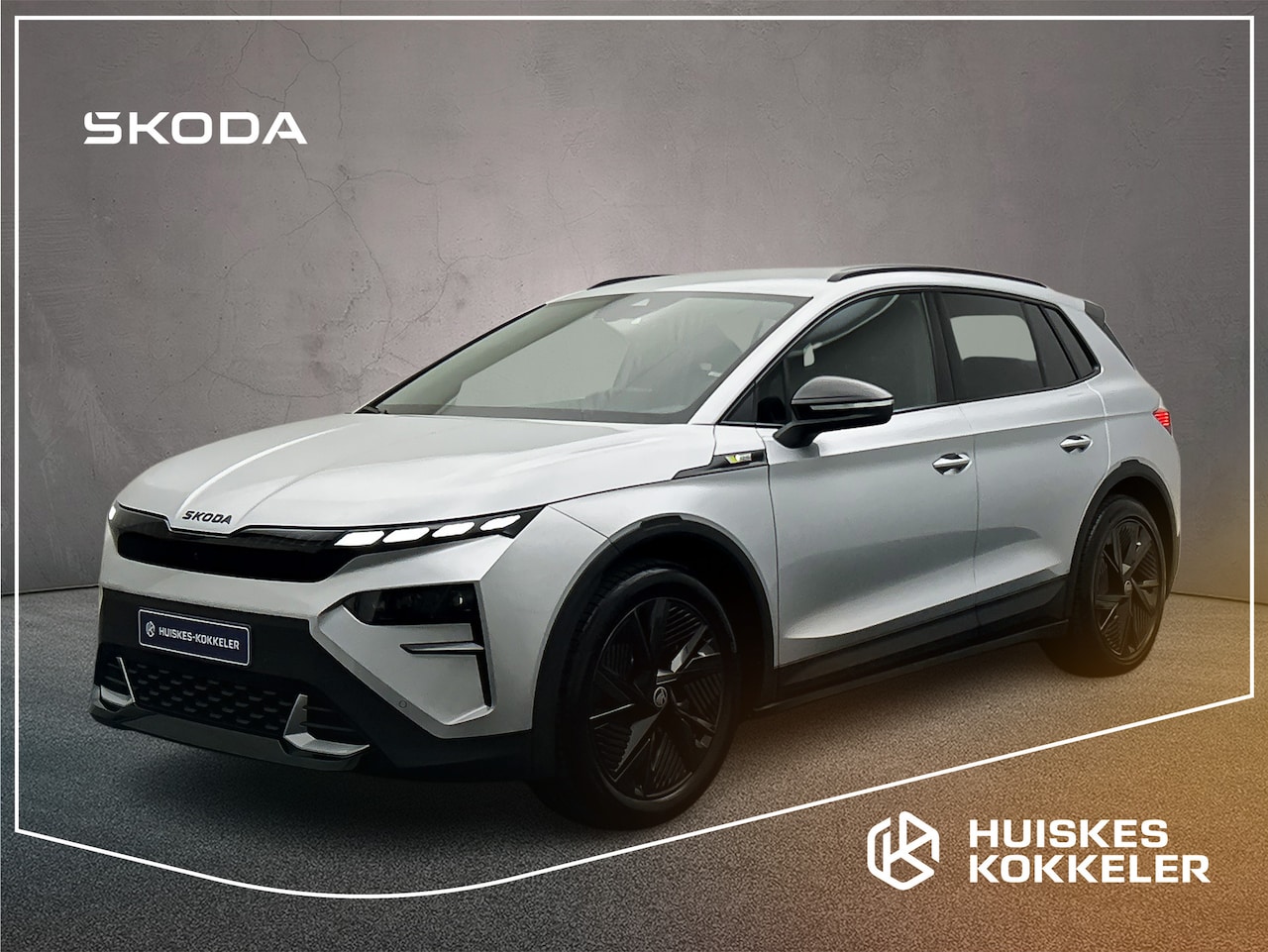 Skoda Elroq - Elektromotor 84 kWh 340pk RS Private lease vanaf €771,- - AutoWereld.nl