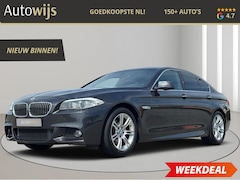 BMW 5-serie - 520i|M-SPORT|Trekhaak|NL AUTO|Elek stoel|Alcantara
