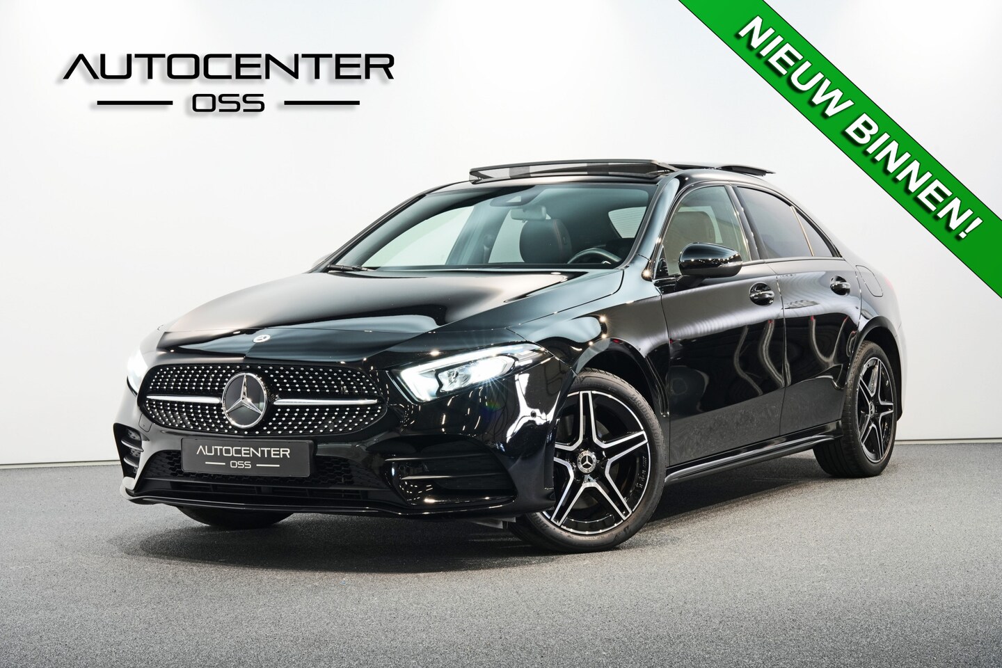Mercedes-Benz A-klasse - 250 e Limousine AMG ✅ PANO ✅ NIGHT ✅ CAMERA ✅ SFEERVERLICHTING ✅ CARPLAY - AutoWereld.nl