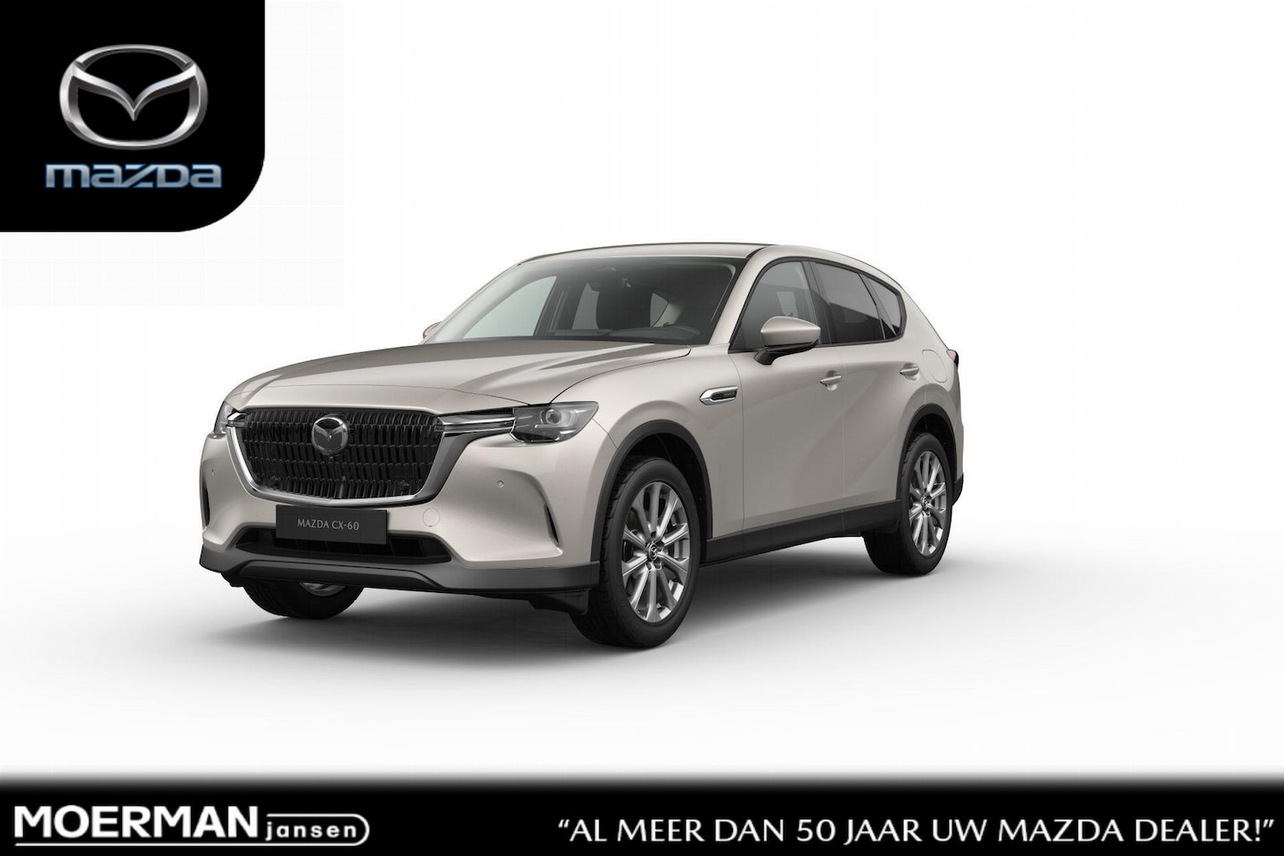 Mazda CX-60 - Exclusive-Line Business Edition | 12,3-inch TFT-kleurendisplay met bediening via centrale - AutoWereld.nl