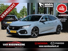 Honda Civic - 1.0 i-VTEC Turbo 126pk Elegance Carplay Trekhaak Dealer Onderhouden