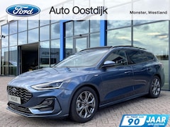 Ford Focus Wagon - 1.0 EcoBoost Hybrid ST Line 155PK Automaat Afn. Trekhaak Panodak Winterpack Carplay-Draadl