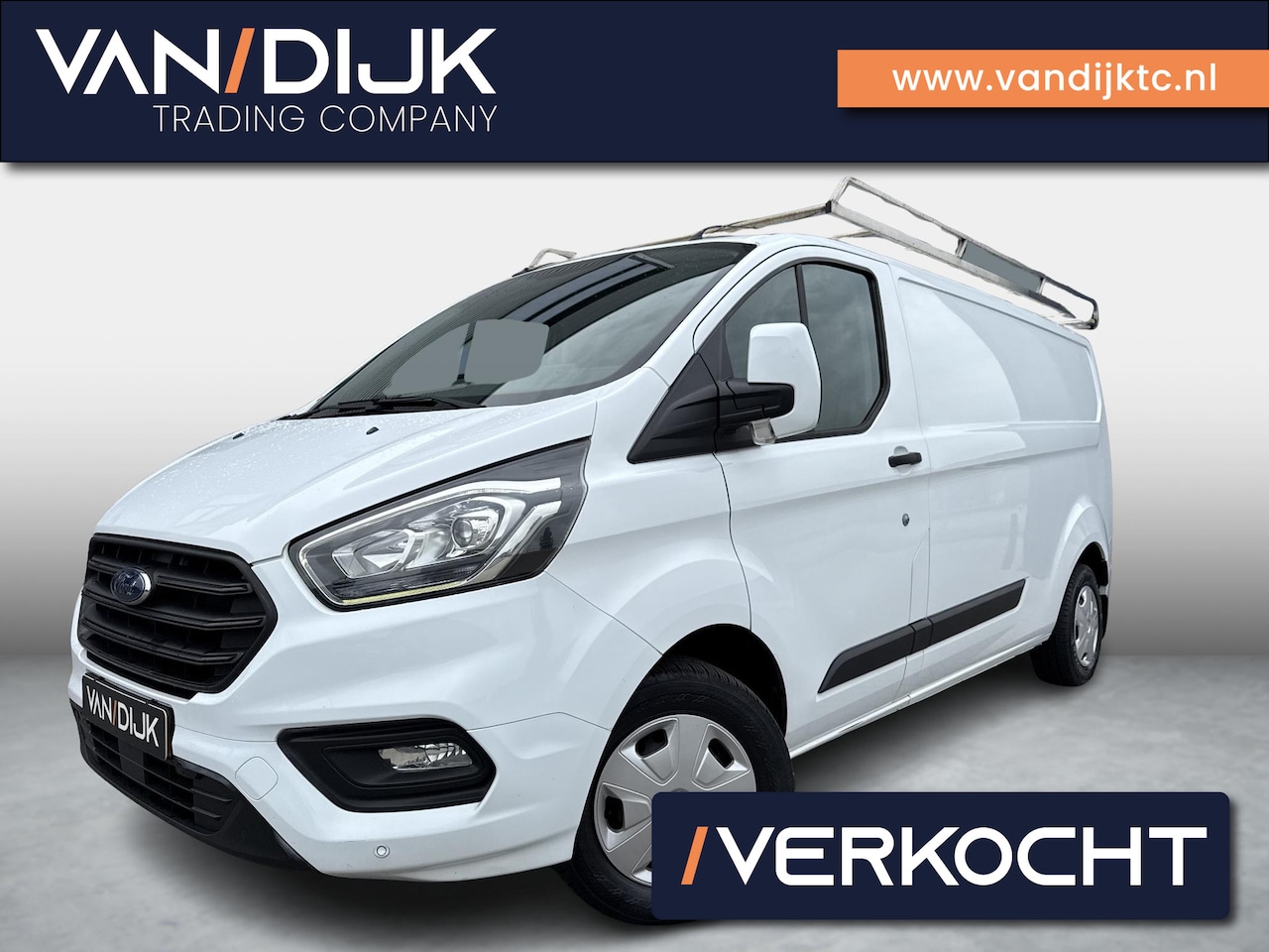 Ford Transit Custom - 300 2.0 TDCI L2H1 Trend ✓Euro 6 ✓3-persoons ✓Airco ✓Cruise ✓Apple CarPlay Android Auto ✓Pa - AutoWereld.nl