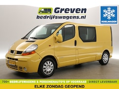 Renault Trafic - 2.5 dCi L2H1 | YOUNGTIMER | Koelwagen | DC | 5 Persoons | Airco | Parkeersensoren | Trekha