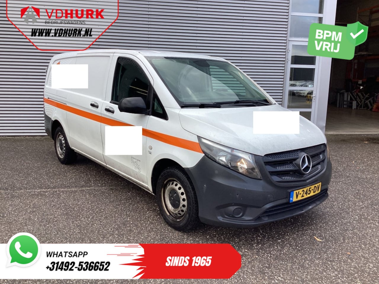 Mercedes-Benz Vito - 111 CDI L2 EXPORT ONLY E6/ NL Auto/ APK 02-2026/ Camera/ Trekhaak/ Navi/ Airco - AutoWereld.nl