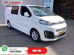 Citroën Jumpy - 2.0 HDI 125 pk L3 Dubbel Cabine EXPORT 6 Pers./ 2xSchuifdeur/ Riem.VV/ Betimmerd/ LMV/ PDC
