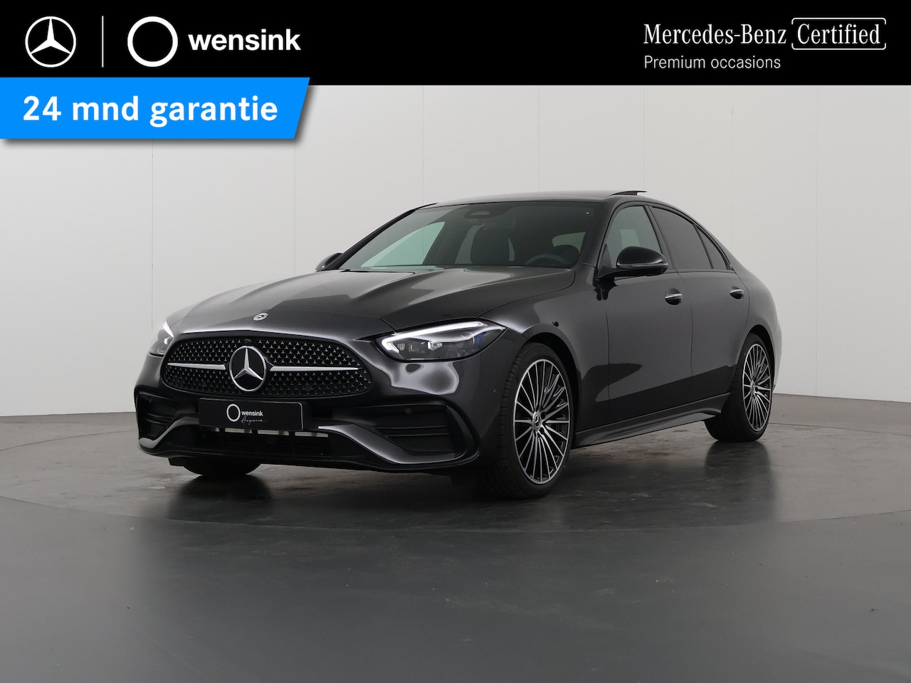 Mercedes-Benz C-klasse - 180 Star Edtion AMG-line | AMG Pakket | Panoramadak | Elektrische Stoelen met Memory | Sfe - AutoWereld.nl
