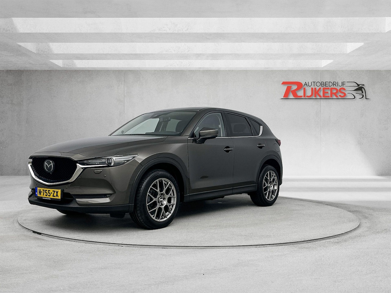 Mazda CX-5 - 2.5 SkyActiv-G 194 Luxury 4WD Panodak,Bose,360Camera,Apple Carpl,Android,ACC,Blis,HUD,Navi - AutoWereld.nl