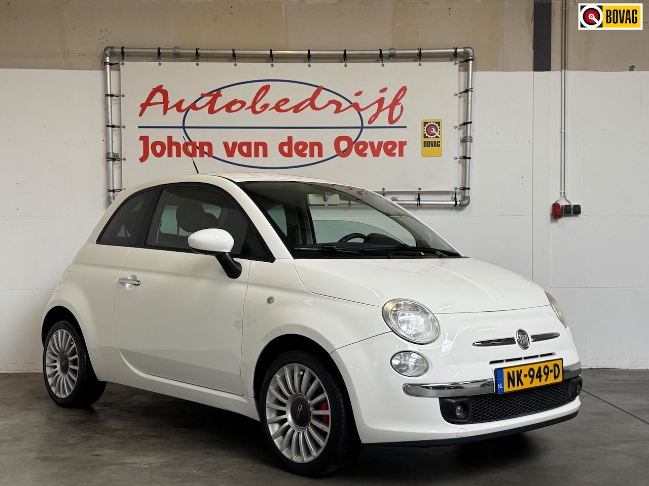 Fiat 500 - 1.4-16V Pop|Leder|Airco| - AutoWereld.nl