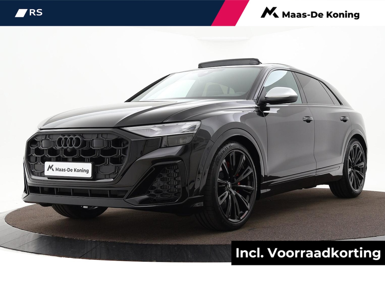 Audi SQ8 - 4.0 TFSI quattro 507 PK · HD-matrix + laser koplampen · Panoramadak · Audi exclusive Alcan - AutoWereld.nl