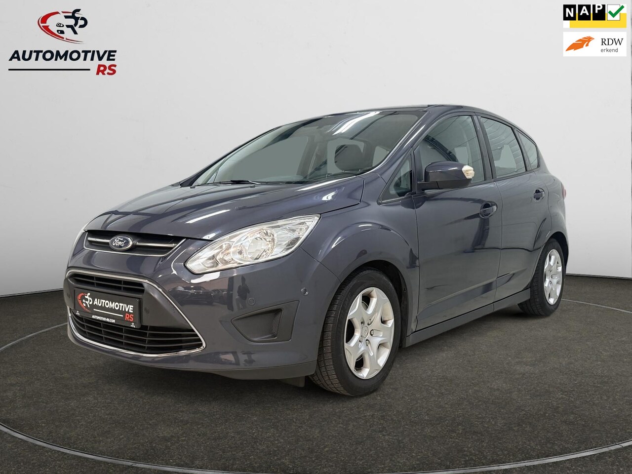 Ford C-Max - 1.6 EcoBoost Titanium|Trekhaak Climate Pdc Park Assist Stoelverw. Vooruitverwarming Nieuwe - AutoWereld.nl