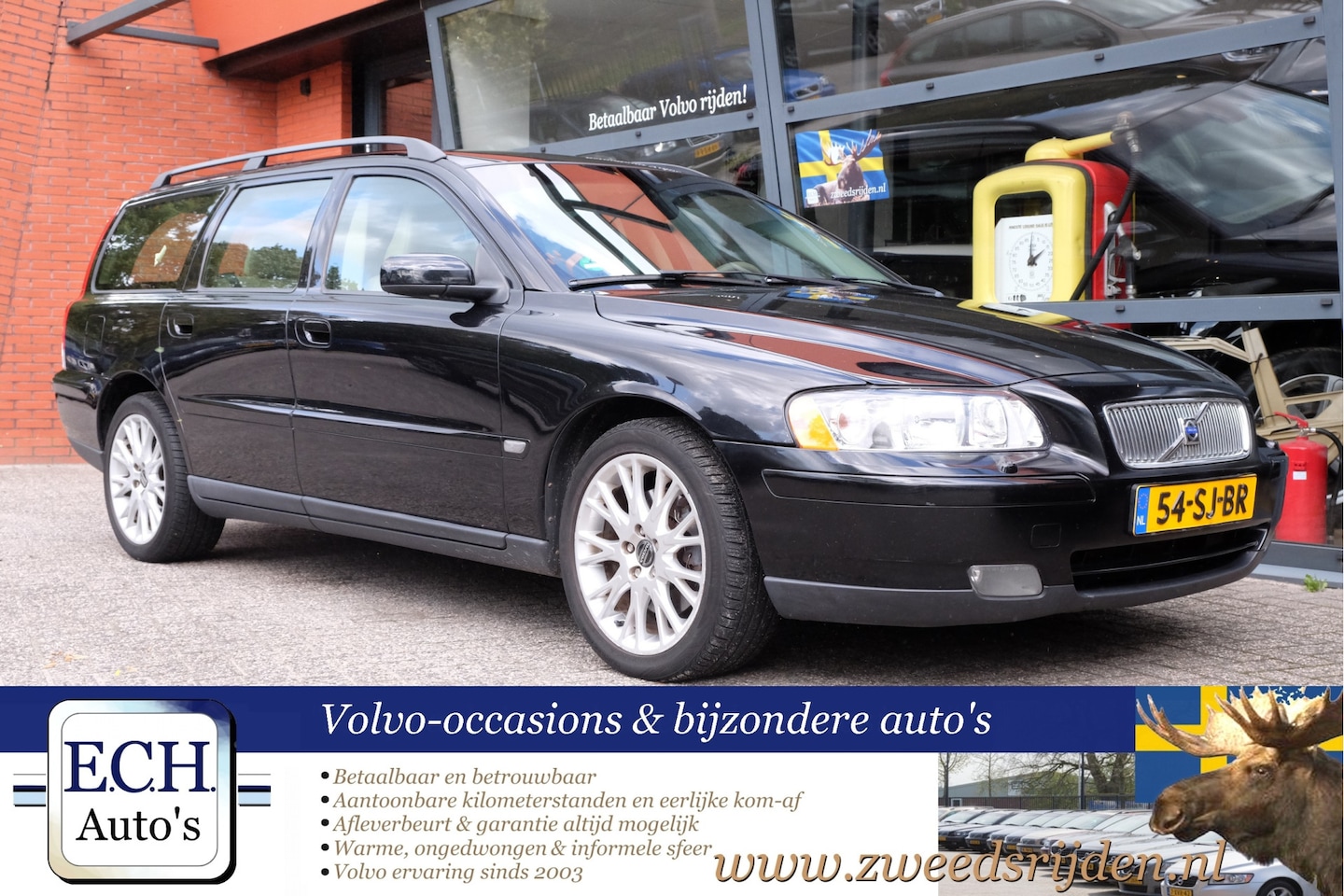 Volvo V70 - 2.0T 180 pk Aut. Edition II, Leer, Stoelverwarming, Youngtimer - AutoWereld.nl
