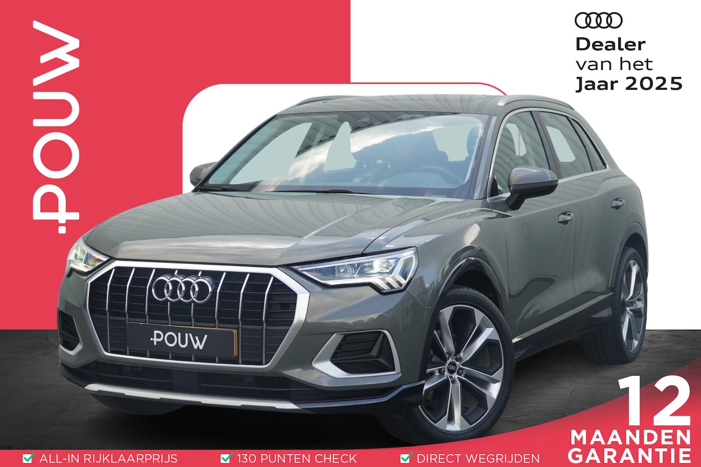 Audi Q3 - 35 TFSI 150pk S-tronic Business Edition | Panoramadak | 20" Nieuwe Audi Sport Velgen - AutoWereld.nl