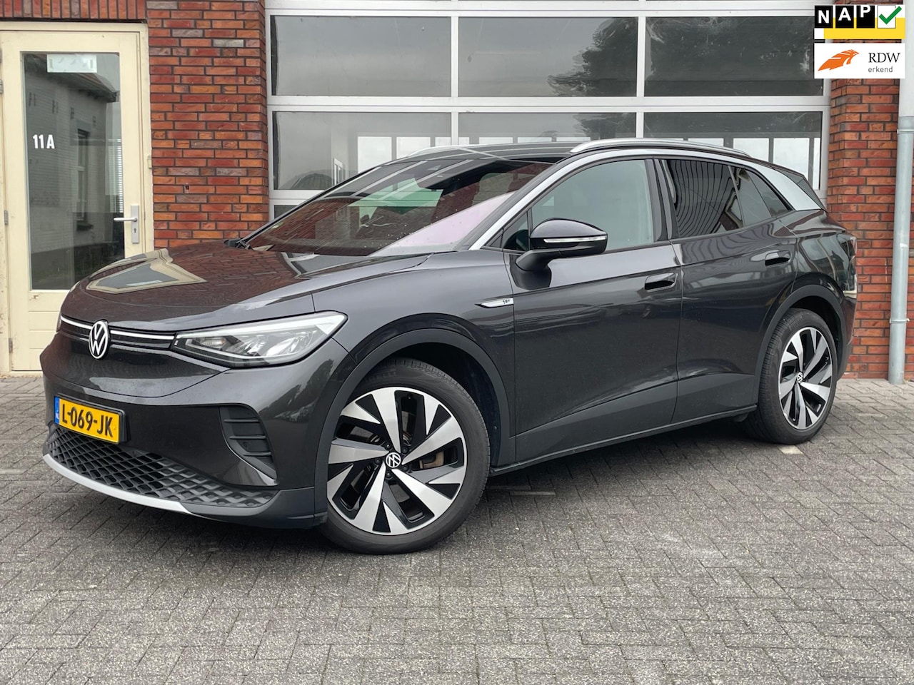 Volkswagen ID.4 - First 77 kWh | SOH 80% | Trekhaak | Achteruitrijcamera | Adaptieve Cruise Control | 2021 | - AutoWereld.nl