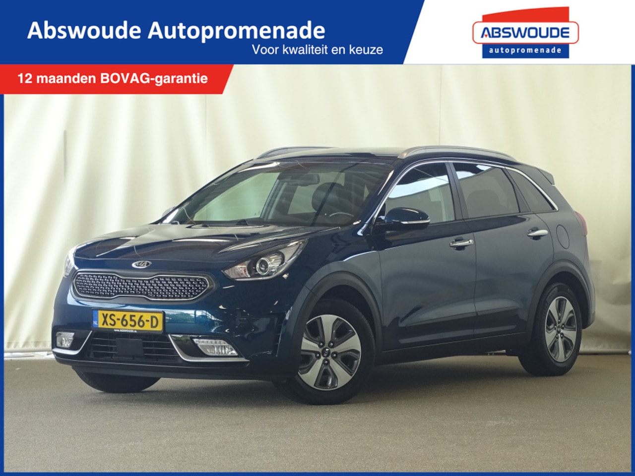 Kia Niro - 1.6 GDi Hybrid DynamicPlusLine | trekhaak - AutoWereld.nl