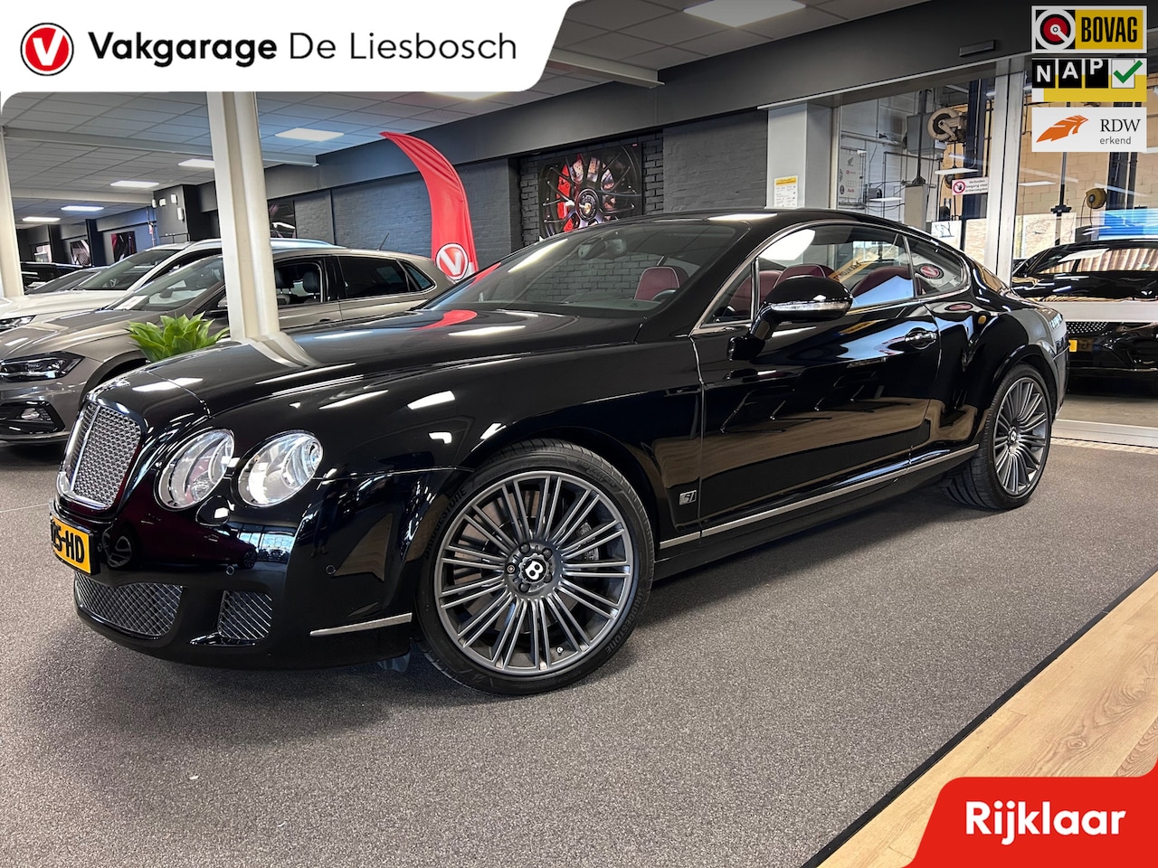 Bentley Continental GT - 6.0 W12 Speed series 51 | 610 pk | boeken en historie aanwezig - AutoWereld.nl