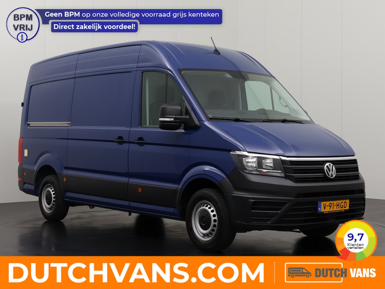 Volkswagen Crafter - 2.0TDI 177PK DSG Automaat L3H3 | Navigatie | Standverwarming | Airco | Cruise - AutoWereld.nl