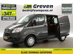 Ford Transit Custom - 270 2.0 TDCI L1H1 | MARGE | Automaat | Airco | Camera | Cruise | 3 Persoons | PDC | 2xSchu