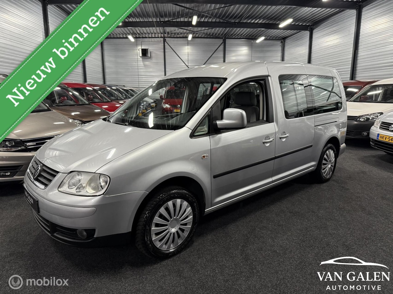Volkswagen Caddy Maxi - 1.6 Comfortline 7P Airco|Clima|APK✅ - AutoWereld.nl