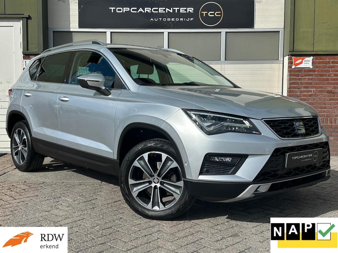 SEAT Ateca - 1.0 EcoTSI /VIRTUAL/PARKS/CAMERA/PARKS/APK/NAP - AutoWereld.nl