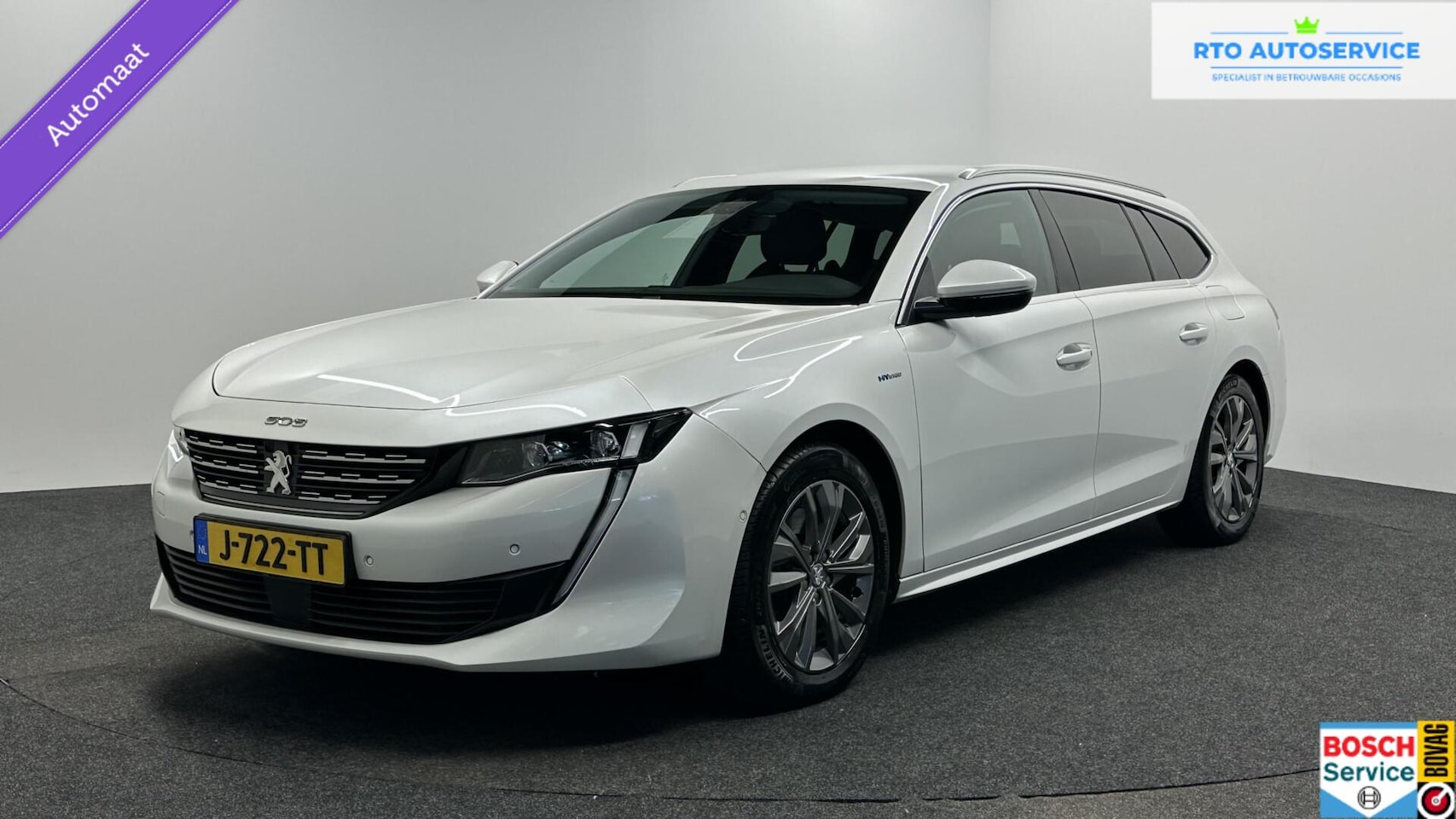 Peugeot 508 SW - 1.6 HYbrid Blue Lease Allure TREKHAAK NAVI CAMERA LM ECC CRUISE CARPLAY. - AutoWereld.nl