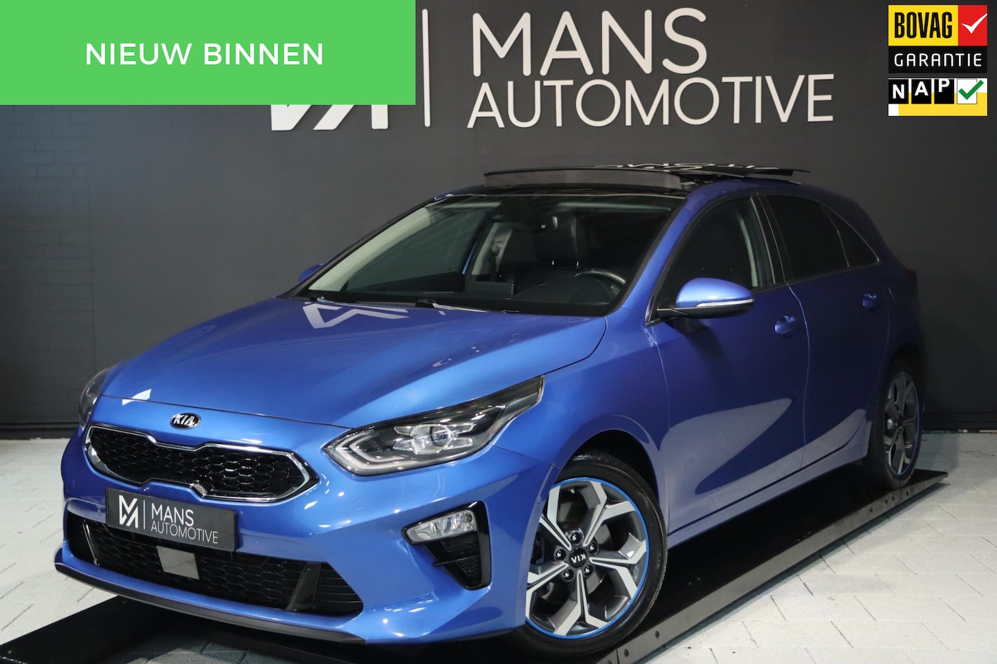 Kia Cee'd - Ceed 1.4 T-GDi ExecutiveLine / PANODAK / KEYLESS / MEMORY / DODEHOEK - AutoWereld.nl