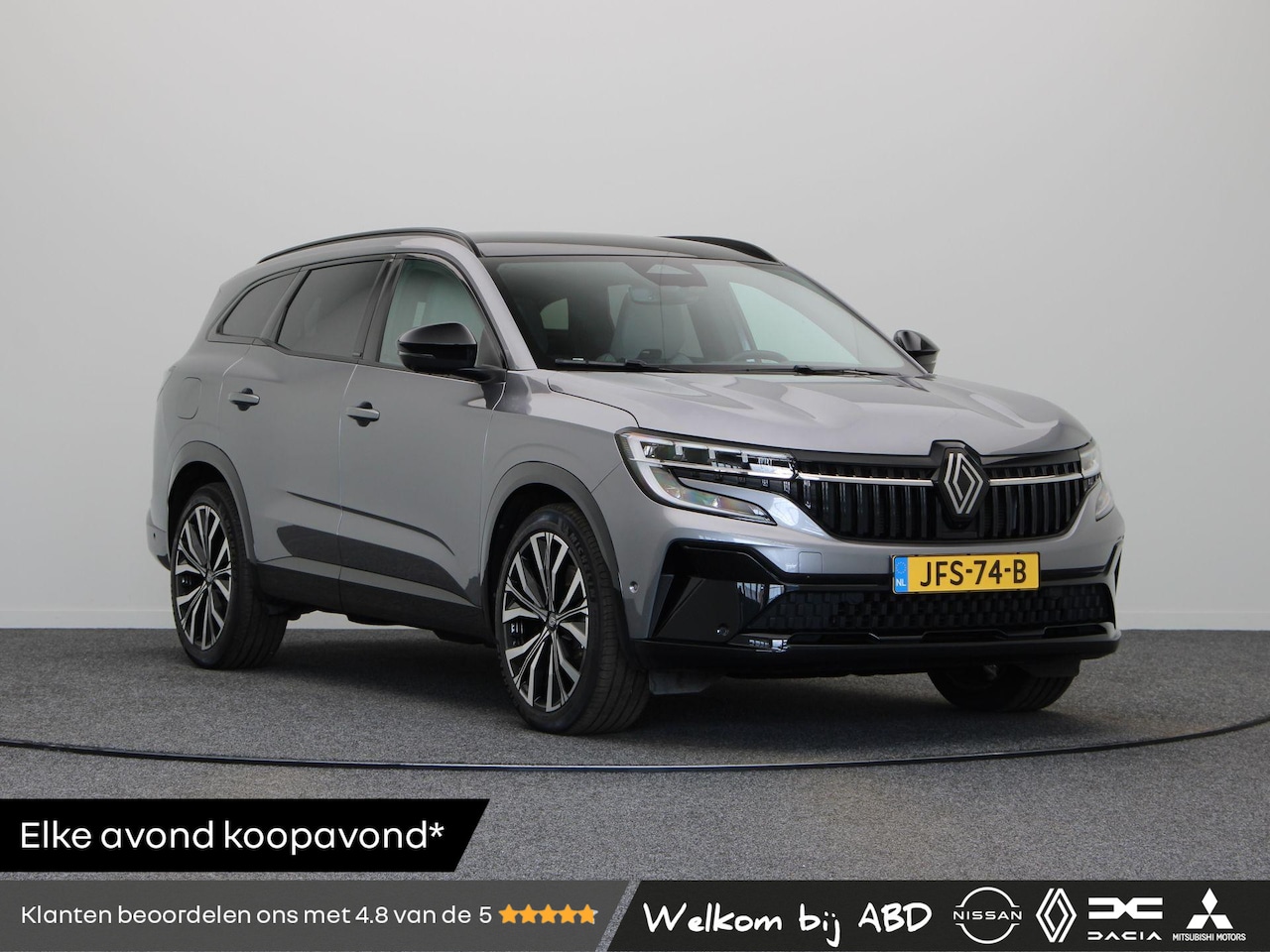 Renault Espace - E-Tech full hybrid 200pk iconic 5p. | Panoramisch vast glazen dak | Stoel- en stuurwielver - AutoWereld.nl
